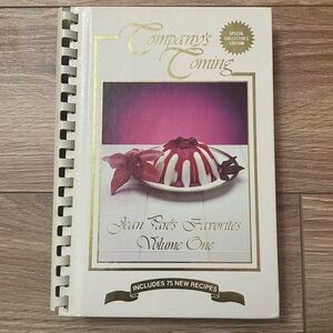 Company’s Coming Jean Paré’s Favourites Vol 1 Special Edition Hardcover Cookbook